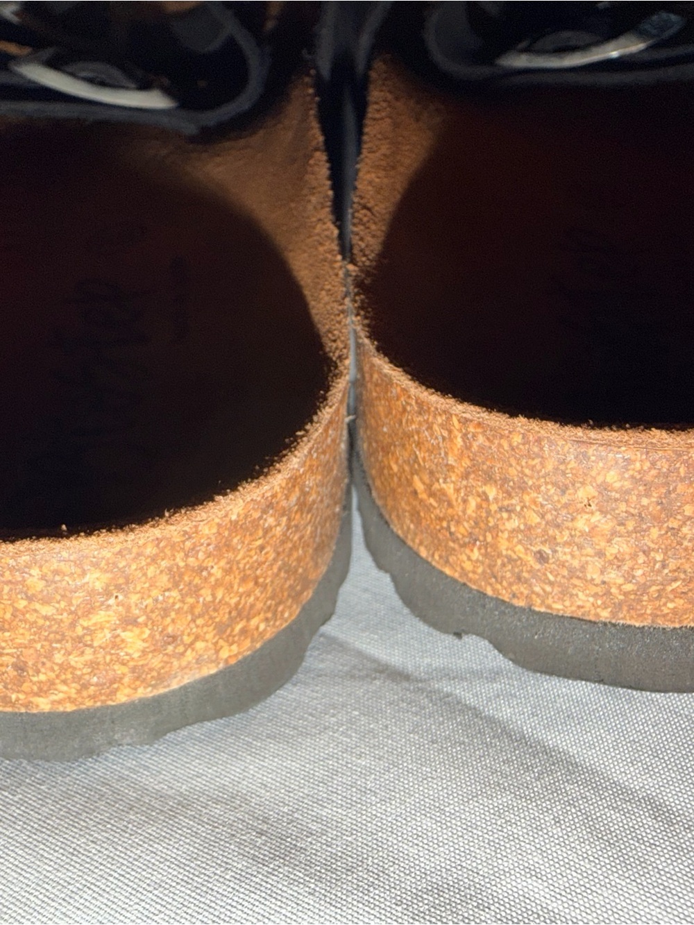 BioStep Made in Spain Black Double Buckle Comfort Slide Sandals Women's 8.5 - Picture 9 of 9